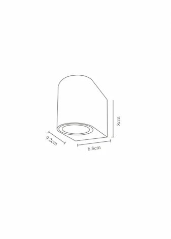 Архитектурная подсветка Arte Lamp Doppio A3502AL-1WG