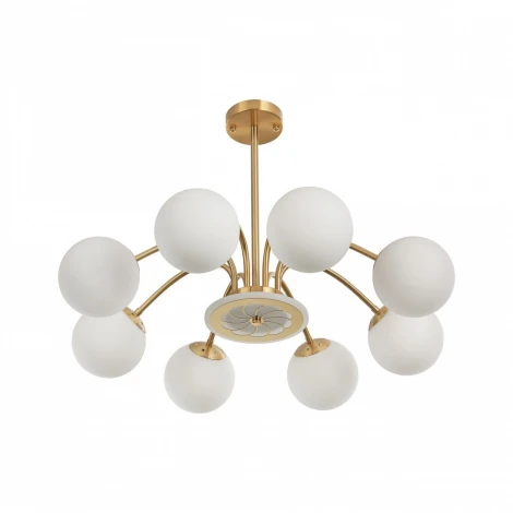 Потолочная люстра на штанге Arte Milano 271069/8 GD (220V, шарики)