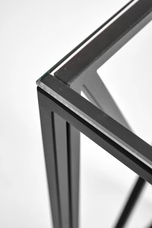 Консольный стол AllConsoles 1033-CB clear черный муар