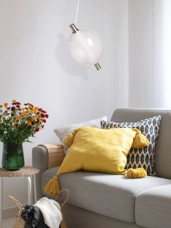 Подвесной светильник DeMarkt Граффити 678013701 (LED, 220V, на тросе)