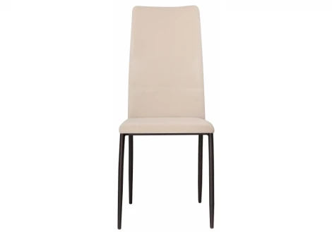 Стул Woodville на металлокаркасе Tod beige / black 15276