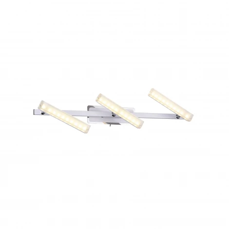 Настенно-потолочный светильник IDLamp Roberta White 406/3A-Whitechrome