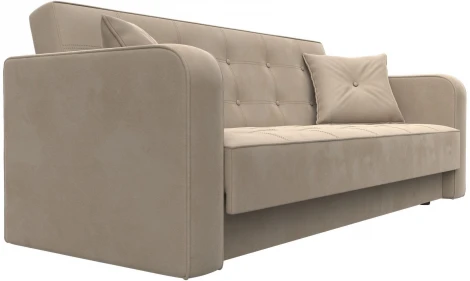 Диван-книжка Тур (Бежевый/Велюр) Лига Диванов арт.121774