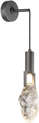 Бра Odeon Light Lia 6695/5WL MIDCENT брашир. черный/металл/стекло IP20 LED 5W 3000K (220V)