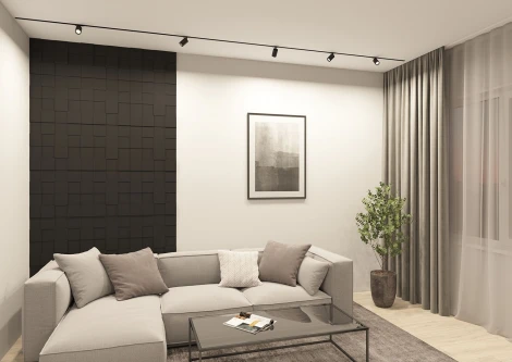 Трековый светильник Denkirs DK620 DK6201-BK (220V, круглые)