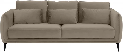 Диван Amsterdam трехместный ОГОГО (арт.583331), (Ткань/Бежевый)