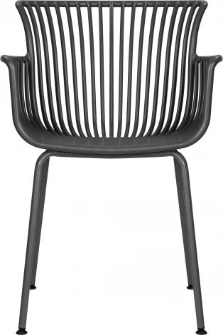 Стул обеденный DOBRIN ROSS (темно-серый (GR-04) без подушки)