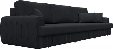 Диван прямой Лига-057 НПБ Лонг Лига Диванов (Замша) арт.129253