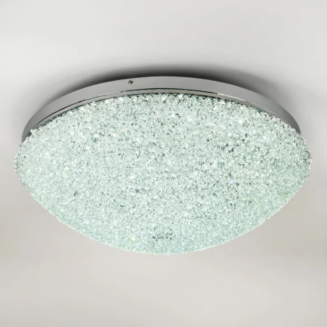 Потолочная люстра светодиодная хрустальная с пультом с регулировкой цветовой температуры Modelux MODELUX ML.2320.700 CR