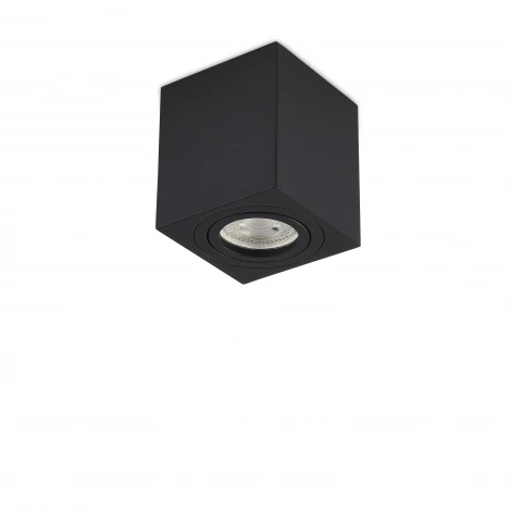 Накладной светодиодный светильник GU10 черный без лампы Donolux Basis DL18613SQ1B
