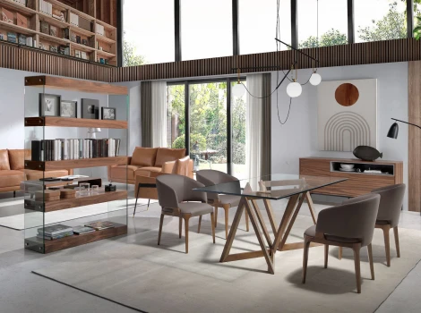 Стеллаж Distincion CP1110-F-NOGAL /3091 орех Angel Cerda 063090