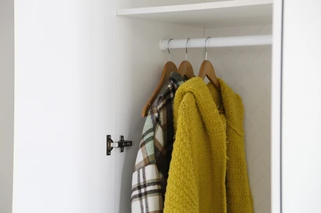 Ева Шкаф трехдверный 105.01 Mebelson (ЛДСП,ПВХ,МДФ,Металл/Светлое дерево,Белый) арт.UL.105-M.104.01.3101