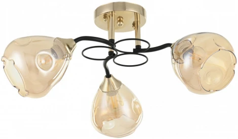 Потолочная люстра на штанге Arte Milano AMALFI 324106/3 FG+BK (220V)