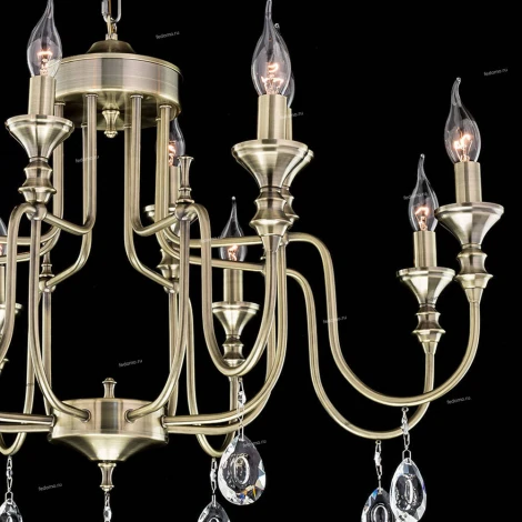 Подвесная люстра Citilux Рига CL437223 (220V, на цепи, подсвечник, свеча)