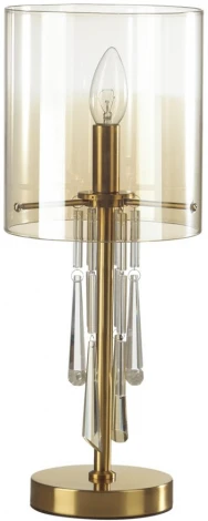 Настольная лампа Nicole 4886/1T Odeon Light (220V, подвески, выключатель, круглые)