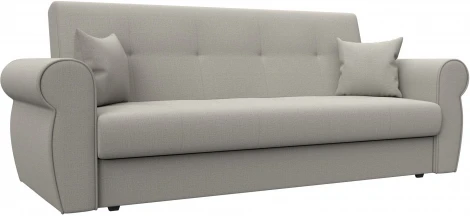 Диван-книжка Лига-019 (Бежевый/Рогожка) Лига Диванов арт.125610