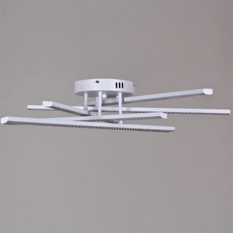 Потолочная люстра светодиодная на штанге с пультом Reluce 77138-0.3-05 (регулировка яркости, 220V)