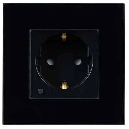 Розетка электрическая с Zigbee управлением SCT-OMALI-EUZB1-PL-BK (240V, 16A, Zigbee) (Arlight) 050216