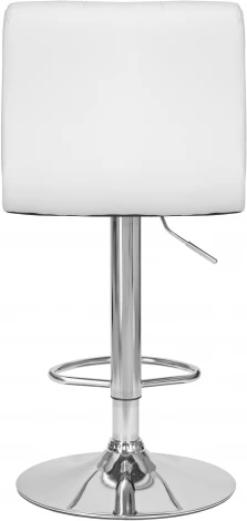 Стул барный DOBRIN CANDY (белый) 5006-LM CANDY, цвет сиденья белый, основания хром