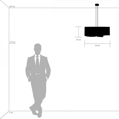 Подвесной светильник Lightstar PITTORE 811152 (220V, на тросе)