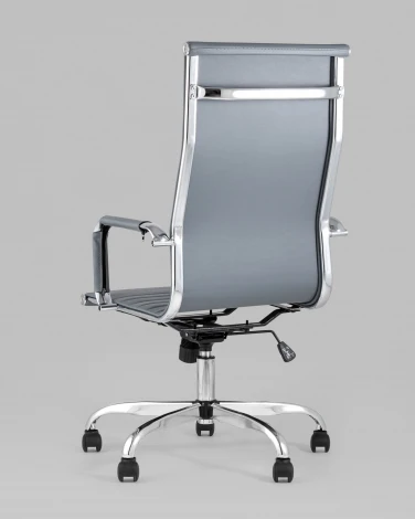 Кресло руководителя TopChairs City серый УТ000001512