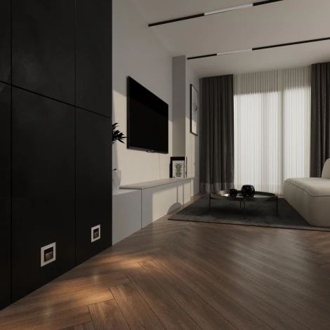 Встраиваемая LED подсветка с датчиком движения (черный матовый) Werkel W1154608 (a062471)