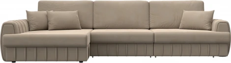 Диван угловой Лига-057 НПБ Лонг угол левый Лига Диванов (Велюр) арт.129297L