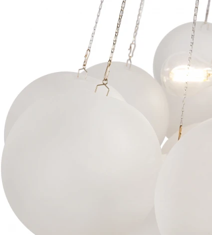 Потолочная люстра на штанге Fiesta FR5231PL-06CH Freya (220V, шарики)