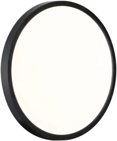 Настенно-потолочный Sonex Alfa Black 7660/24L MITRA пластик/белый/черный LED 24Вт 3000/4000K D300 IP20 (220V, круглые)