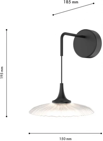 Бра Favourite Wilet 4656-1W (LED, 220V, круглые)