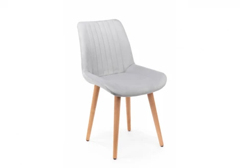 Стул деревянный Седа 360 светло-серый (zd 960) / светлое дерево np 632375