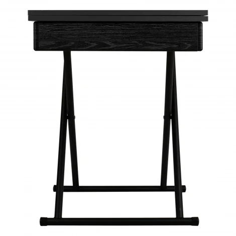 Стол-трансформер Лерон графит темный/черный Mebelik 009428