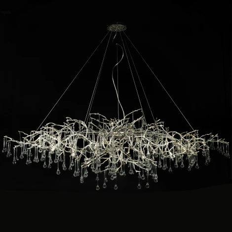 Подвесная люстра Loft IT Bijout 10067/1800 SG (220V, на тросе, ветки)