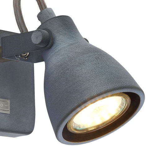 Спот Arte Lamp Gotto A9189AP-1GY (220V, выключатель, круглые)