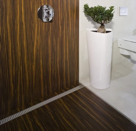 Решетка AlcaPlast Pure 850L глянцевая