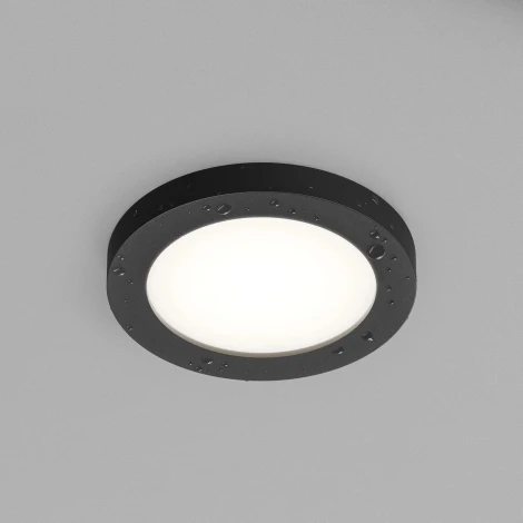 Встраиваемый точечный светильник Denkirs DK3012 DK3012-BK (220V, IP44)