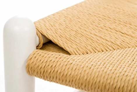 Интерьерный стул Wishbone Белый