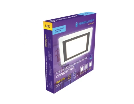 Встраиваемый точечный светильник Ambrella DCR DCR396 (LED, 220V)