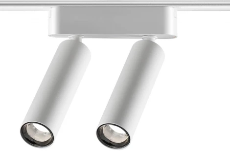 Трековый светильник для низковольтного шинопровода Novotech Smal 359087 SHINO IP20 LED 4000K 2*7W 48V 1260Лм