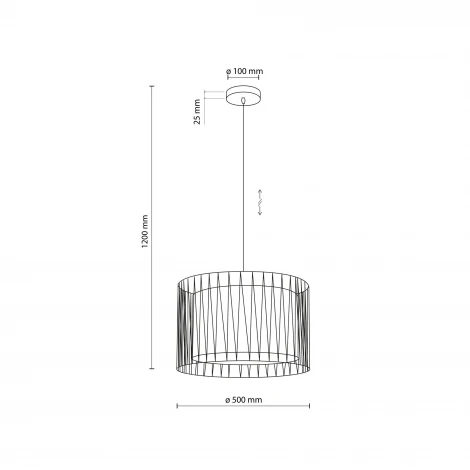 Подвесной светильник TK Lighting Harmony 11461