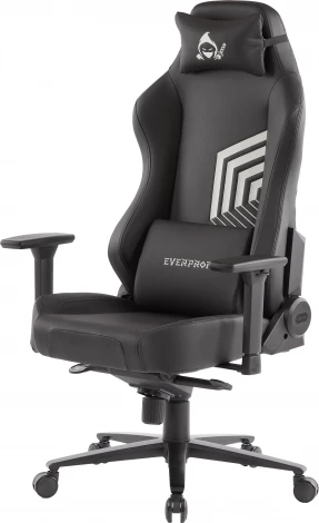 Геймерское кресло Everprof Hanzo Экокожа Черный арт.EP Hanzo PU Black