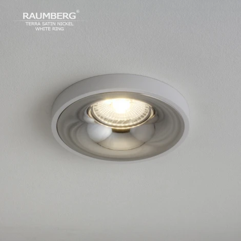 Встраиваемый светильник Raumberg TerraSNi\Wh Satin Nickel\White
