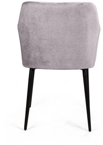 Стул с подлокотниками Robert, бархат светло-серый 26 Top Concept ROBERT 75057