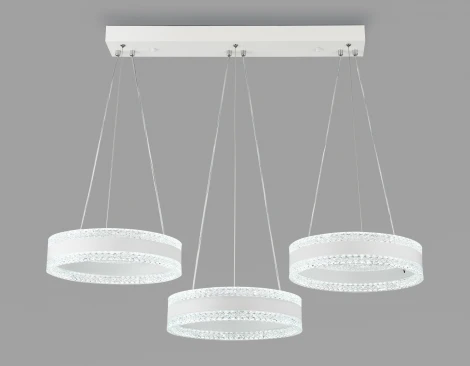 Подвесной светильник светодиодный с пультом ACRYLICA FA6206 Ambrella (220V, на тросе)