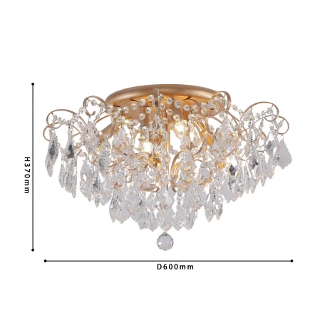 Потолочная люстра Favourite Pluvia 2447-6U