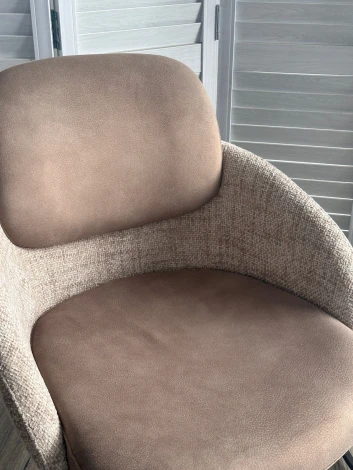 Стул ГРЕЙС (GRACE) 360 град, цвет КАПУЧИНО PENA-172 / G1229-7, ткань / ШОКОЛАДНОЕ ЗОЛОТО, ®DISAUR M-City 64845