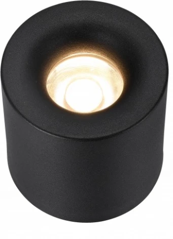 Точечный накладной светильник iLedex Metrica 108-7W-D80-3000K-24DG-BK (220V, круглые)