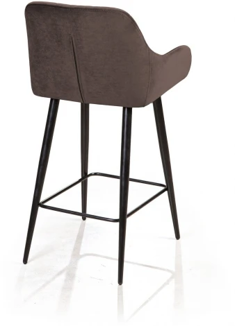 Стул полубарный Robert, бархат антрацит 14 Top Concept ROBERT 76779