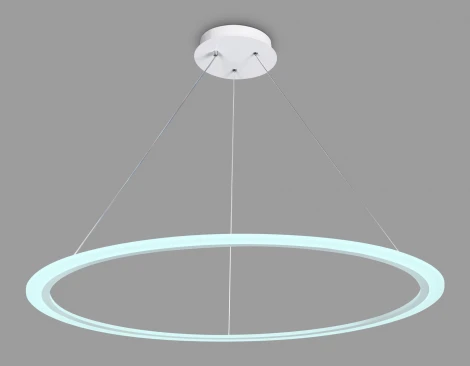 Подвесной светильник с пультом, светодиодный Ambrella ACRYLICA FA4351 (220V, на тросе, кольцо)