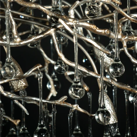 Подвесная люстра Loft It Bijout 10067/1500 SG (220V, на тросе, ветки)